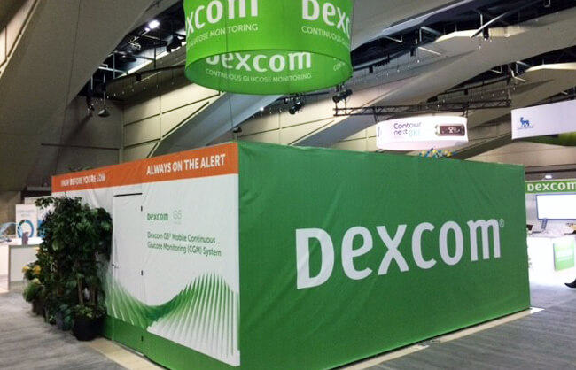 Winnipeg Trade Show Booth - Dexcom