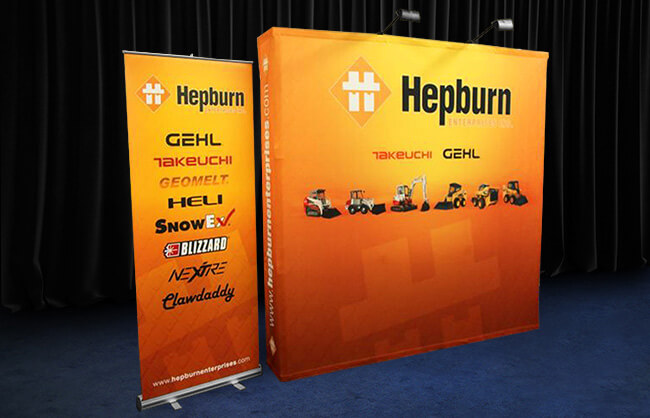 Winnipeg Trade Show Display - Hepburn
