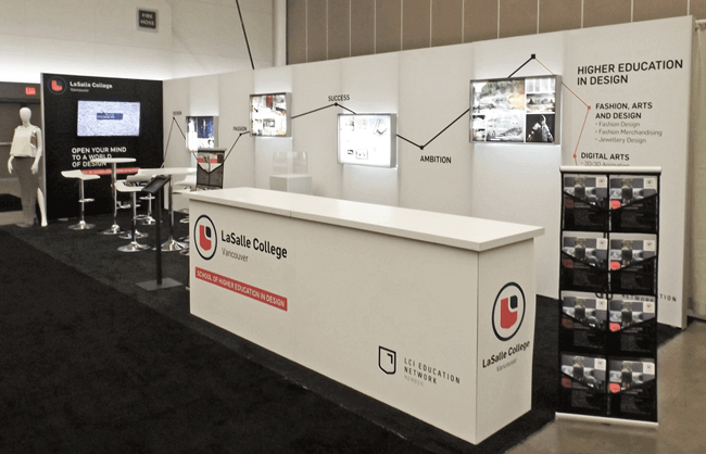 Vancouver Trade Show Booth - Lasalle College