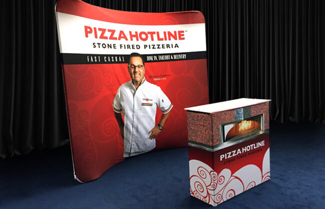 Winnipeg Trade Show Display - Pizza Hotline